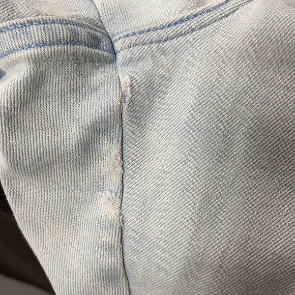 Vintage Lee Mom High-Rise Light Wash Denim Blue Jeans - Picture 9 of 10